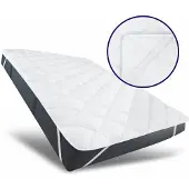 Mister sandman Zachte matras-topper 80x200cm, ademend, drukverlagend