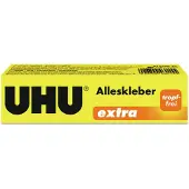 UHU Alleslijm Permanent extra Vloeibaar Transparant 46015 31 g