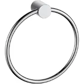 Regn Handdoekring - Chroom - Messing - Accessoires, Handdoekhouders, Handdoekringen - 8720254161808