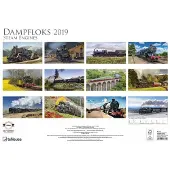 TeNeues Stoomlocomotief - Steam Engines A3 Kalender 2019