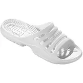 Beco dames badslippers - wit - maat 42