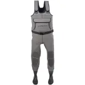 Ultimate Neocore Waadpak - Maat 44 - 5mm Neopreen - PVC Laarzen - Inclusief Riem & Tas