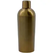 House Doctor Baar shaker 23 cm Antiek messing