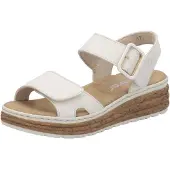 Rieker Sandalen met riem crème