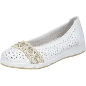 Rieker Ballerina wit
