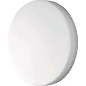 FABAS LUCE LED buiten plafondlamp Trigo met sensor, wit, wit / opaal, Kunststof, LED plafondlamp
