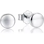 Charme Bijoux Oorbellen-Zilver-Rond-Steker