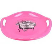 Baby Mix sneeuwschijf 60 cm roze - Slee schijf kinderen