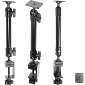 Brodit Pedestal Mount Lite Small clamp mount, 345mm.