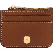 Fossil Kaarthouder Sleutelgeval Lennox Zip Card Case Brown Bruine