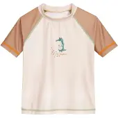 Playshoes UV-bescherming sand / lichtbruin / jade groen / oranje