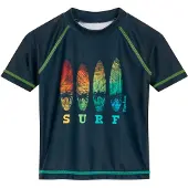 Playshoes UV-bescherming marine / lichtgroen / donkeroranje / rood