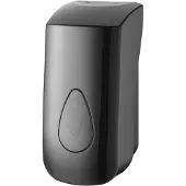 Plastiqline PQBSoap4 zeepdispenser 400 ml zwart kunststof navulbaar (3380)