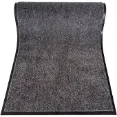 JYG Cleanwash grijs grote deurmat - 4 zijdenafwerking - 120x240cm