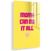 MuchoWow Quote - Moeder - Hartje - Roze