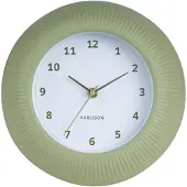 Karlsson Wandklok Tender Rib - Theegroen - Ø 25cm