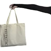 Fittastic Sportswear Totebag 2.0 - Draagtas Katoen - Beige