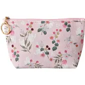 Juleeze Toilettas Dames 21x5x13 cm Roze Synthetisch Bloemen