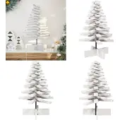 vidaXL Kerstdecoratie kerstboom 80 cm massief grenenhout wit