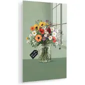 MuchoWow Bloemen - Vaas - Kaartje