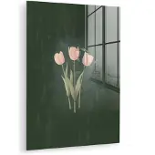 MuchoWow Tulpen - Liefde - Donkergroen