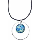 Charme Bijoux Ketting Ocean Blauw 45 cm -