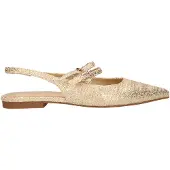 La strada 2401666-4343 gold dames instappers gekleed