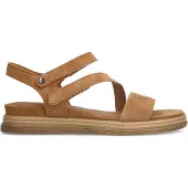 No Stress Cognac leren sandalen | Maat 40