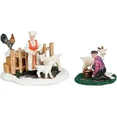 Luville Folklore farmers l10b7.5h6.5 cm 2st