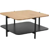 DOMUS Aros-Salontafel - Zwart Eiken