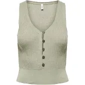 ONLY Gebreide top 'ONLLina' greige