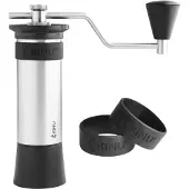Kinu M47 Phoenix Brew Koffiemolen handmatig – Zwart/Zilver