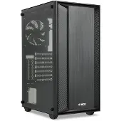 IBox ATX-behuizing - - CETUS 906 - Midi Tower - Zwart - Compatibel met ATX