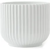 Lyngby Porcelæn Lyngby Flower Pot Medium - Bloempotten Porselein White - 201394