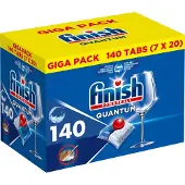 Finish Quantum All in One regular vaatwastabletten - 140 capsules