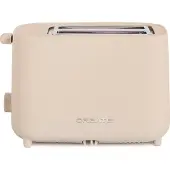 Create - Broodrooster van 750 W - Met beveiligingssysteem - Zes vermogensniveaus - Zand - TOAST STUDIO