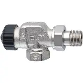 Heimeier radiator afsluiter 3/8 inch haaks verkeerd