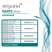 Seguna Pants Maxi Medium - 1 pak van 20 stuks