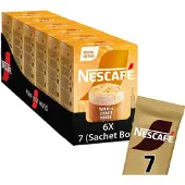 Nescafe Vanilla Cookie Dough Latte oploskoffie - 6 doosjes x 7 zakjes