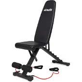 VirtuFit Opvouwbare Verstelbare Fitnessbank FB100