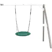 Axi Summer Nest Aanbouwschommel Grijs/wit