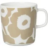 Marimekko Unikko mok 40 cl Wit-beige