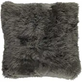 Natures Collection Sheepskin House - Langharig Schapenvacht Kussen - 35x35 cm