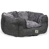 Dog Gone Smart Nano hondenmand Chill Kuzi Rond Grijs 91 x 91 x 38 cm
