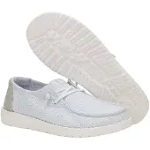HEY DUDE Mocassins 'Wendy' lichtblauw / greige