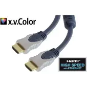 Shiverpeaks High Speed HDMI Kabel mit Ethernet, vergoldete Kontakte, 2x Ferrit, ULTRA HD, 3D, 10m