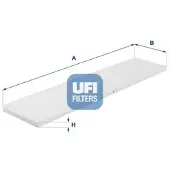 Ufi 53.450.00 Interieurfilter