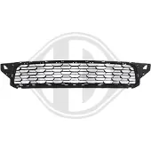 Diederichs 4560044 Ventilatiegrille, bumper