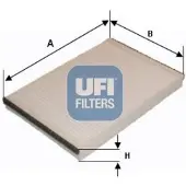 Ufi 53.279.00 Interieurfilter