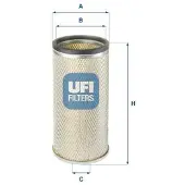 Ufi 27.C77.00 Luchtfilter
